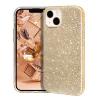 TELFORCEONE Maskica Glitter 3u1 za iPhone 12 Pro Max 6.7", zlatna